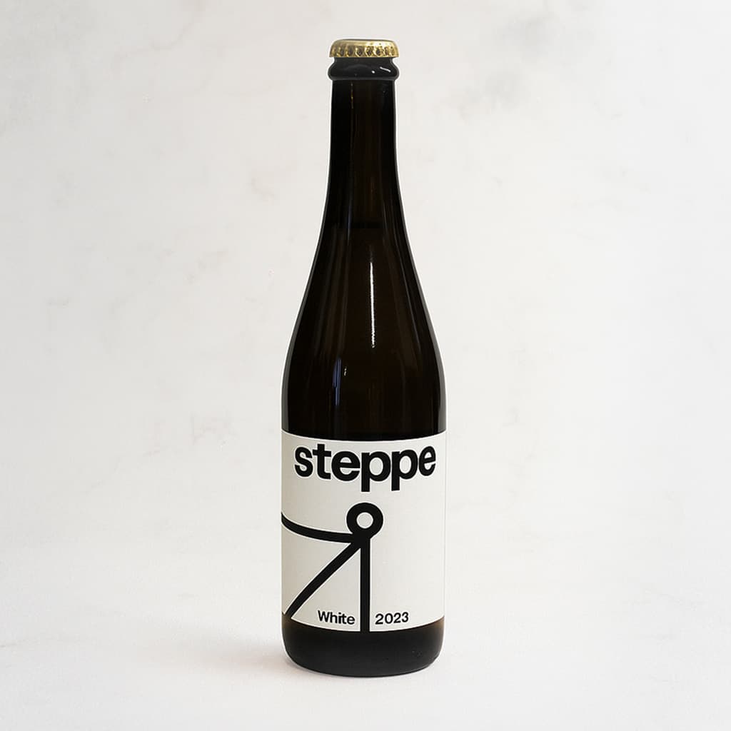 Вино сухе біле Пет Нат Мускат Оттонель